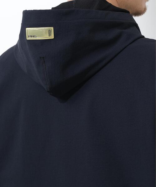 PING(ピン)の「【PING APPAREL】半袖フーディプルオーバー <GOLD> (MENS)(Tシャツ/カットソー・メンズ・ホワイト/ブラック/ベージュ・S/M/L/LL/LL1)」の8枚目の写真