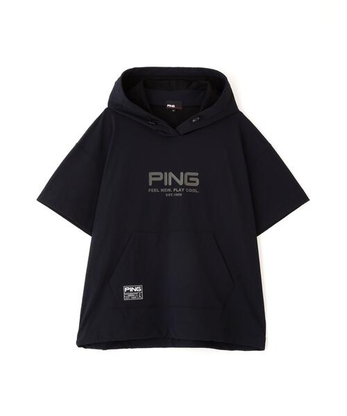 PING(ピン)の「【PING APPAREL】半袖フーディプルオーバー <GOLD> (MENS)(Tシャツ/カットソー・メンズ・ホワイト/ブラック/ベージュ・S/M/L/LL/LL1)」の13枚目の写真