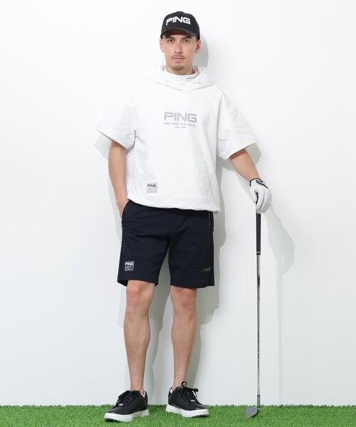 PING(ピン)の「【PING APPAREL】半袖フーディプルオーバー <GOLD> (MENS)(Tシャツ/カットソー・メンズ・ホワイト/ブラック/ベージュ・S/M/L/LL/LL1)」の17枚目の写真