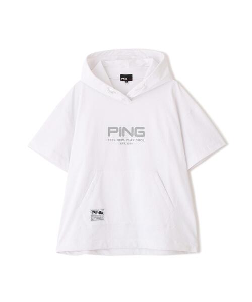 PING(ピン)の「【PING APPAREL】半袖フーディプルオーバー <GOLD> (MENS)(Tシャツ/カットソー・メンズ・ホワイト/ブラック/ベージュ・S/M/L/LL/LL1)」の19枚目の写真
