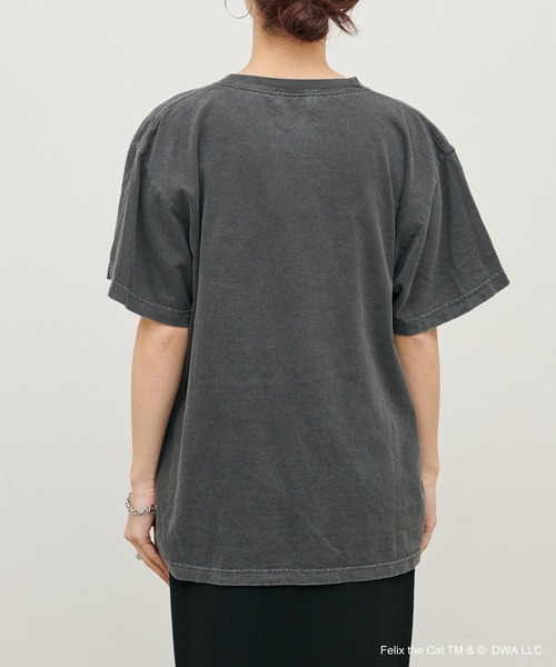 LARUTA(ラルータ)の「【LARUTA】Felix the cat /フロッキーTee(Tシャツ/カットソー・レディース・チャコールグレー・FREE)」の11枚目の写真