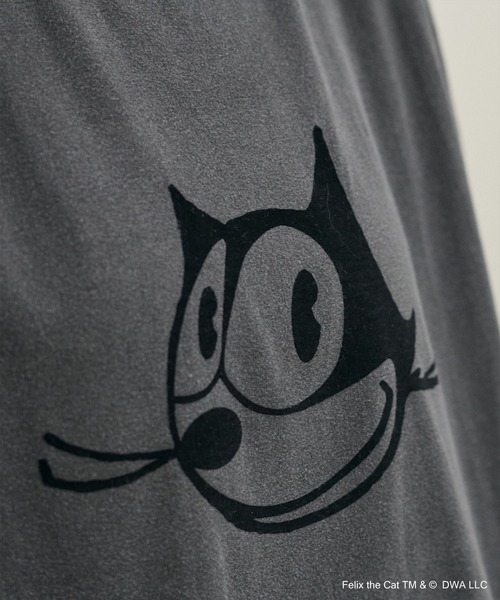 LARUTA(ラルータ)の「【LARUTA】Felix the cat /フロッキーTee(Tシャツ/カットソー・レディース・チャコールグレー・FREE)」の16枚目の写真