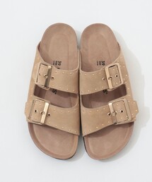 GENUINS（ジェニュインズ）の「【GENUINS/ジェニンズ】　スエードスタッズベルトサンダル（サンダル）」