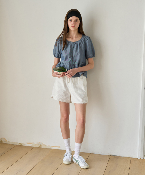 COVERNAT WOMAN（カバーナットウーマン）の「ウィメンズレースショーツホワイト（その他パンツ・レディース・その他・WS/WM）」の4枚目の写真