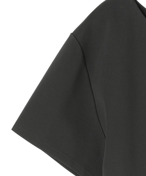 JENNE（ジェンヌ）の「カットソーワイドスリーブワンピース（日本製生地）（ワンピース・レディース・ホワイト/ブラック・SMALL/LARGE/MEDIUM）」の7枚目の写真