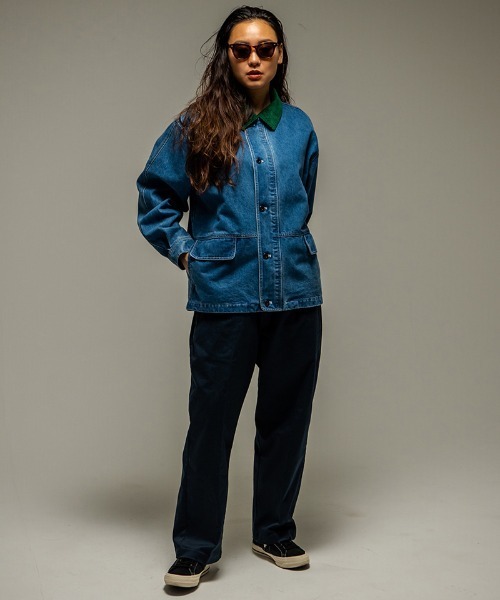 430(フォーサーティ)の「mj11494- DENIM COVERALL CRD カバーオール(26-079)(カバーオール・メンズ・ワンウォッシュ/インディゴブルー・3/2/1/0)」の12枚目の写真