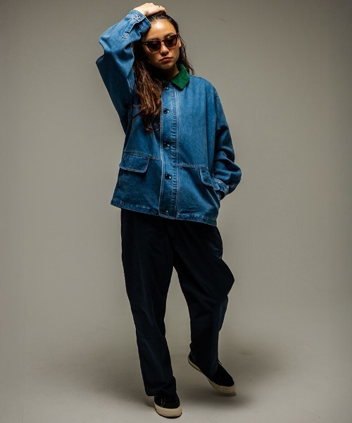 430(フォーサーティ)の「mj11494- DENIM COVERALL CRD カバーオール(26-079)(カバーオール・メンズ・ワンウォッシュ/インディゴブルー・3/2/1/0)」の13枚目の写真
