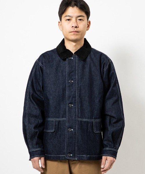 430(フォーサーティ)の「mj11494- DENIM COVERALL CRD カバーオール(26-079)(カバーオール・メンズ・ワンウォッシュ/インディゴブルー・3/2/1/0)」の17枚目の写真