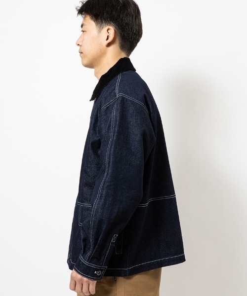 430(フォーサーティ)の「mj11494- DENIM COVERALL CRD カバーオール(26-079)(カバーオール・メンズ・ワンウォッシュ/インディゴブルー・3/2/1/0)」の18枚目の写真