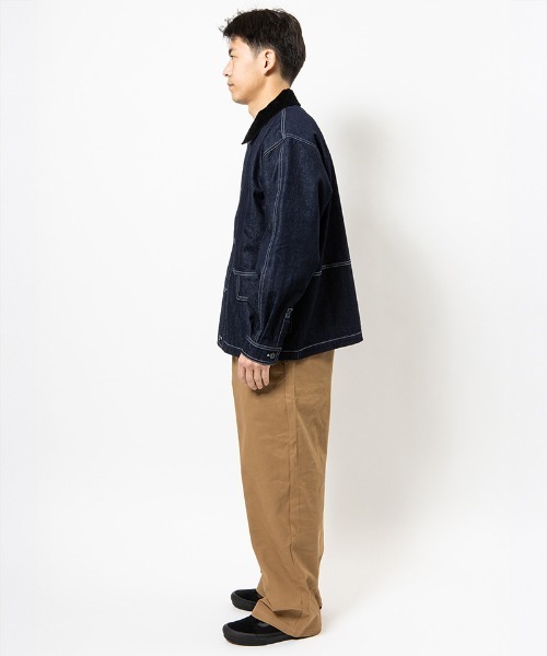430(フォーサーティ)の「mj11494- DENIM COVERALL CRD カバーオール(26-079)(カバーオール・メンズ・ワンウォッシュ/インディゴブルー・3/2/1/0)」の21枚目の写真