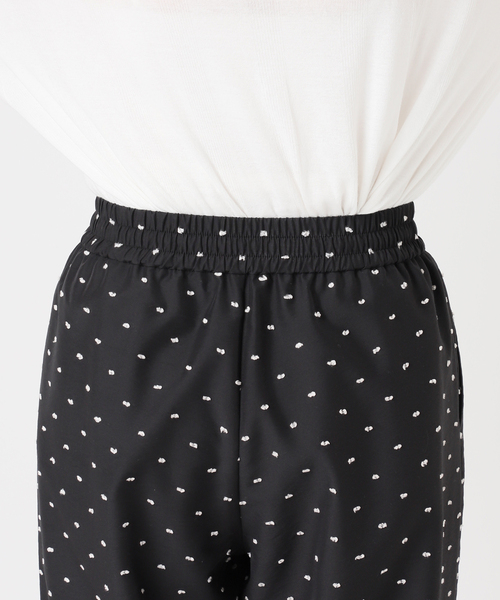 JOURNAL STANDARD relume（ジャーナルスタンダード　レリューム）の「カットドビードットパンツ（その他パンツ・レディース・ブラウン系その他/ブラック・38/36）」の21枚目の写真