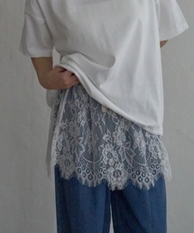 notch.（ノッチ）の「レイヤードレーススカート（スカート）」