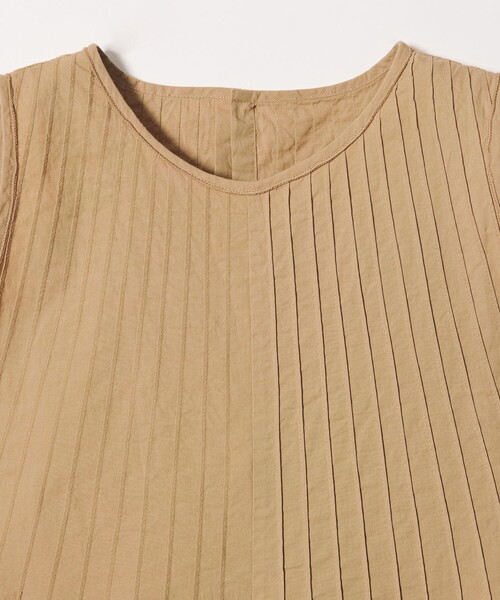 Steven Alan(スティーブンアラン)の「<Steven Alan>コットン ポプリン ピンタック オールインワン(つなぎ/オールインワン・レディース・ベージュ/ブラック・S/M)」の12枚目の写真