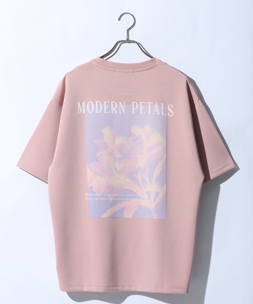 RAGEBLUE(レイジブルー)の「【LUXURY+EASY】DRAPE CREW NECK FLOWER PHOTO T-SHIRT/ラグイージーフラワーフォトTシャツ(Tシャツ/カットソー・メンズ・ホワイト/ブラック/ライトブルー/その他22・SMALL/LARGE/MEDIUM)」の7枚目の写真