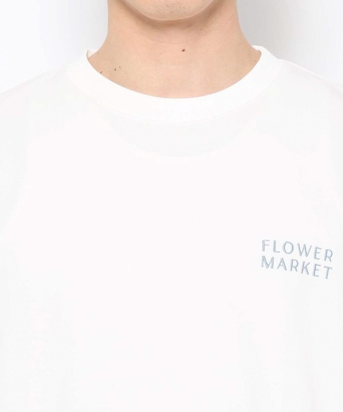 RAGEBLUE(レイジブルー)の「【LUXURY+EASY】DRAPE CREW NECK FLOWER PHOTO T-SHIRT/ラグイージーフラワーフォトTシャツ(Tシャツ/カットソー・メンズ・ホワイト/ブラック/ライトブルー/その他22・SMALL/LARGE/MEDIUM)」の22枚目の写真