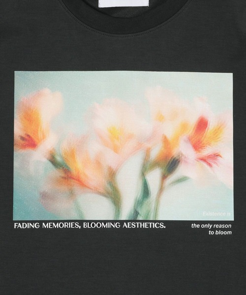 RAGEBLUE(レイジブルー)の「【LUXURY+EASY】DRAPE CREW NECK FLOWER PHOTO T-SHIRT/ラグイージーフラワーフォトTシャツ(Tシャツ/カットソー・メンズ・ホワイト/ブラック/ライトブルー/その他22・SMALL/LARGE/MEDIUM)」の17枚目の写真