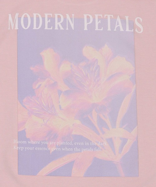 RAGEBLUE(レイジブルー)の「【LUXURY+EASY】DRAPE CREW NECK FLOWER PHOTO T-SHIRT/ラグイージーフラワーフォトTシャツ(Tシャツ/カットソー・メンズ・ホワイト/ブラック/ライトブルー/その他22・SMALL/LARGE/MEDIUM)」の15枚目の写真