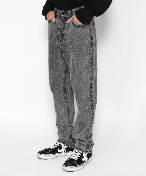 AJOBYAJO（アジョバイアジョ）の「Snow Washed Jeans [Charcoal]（デニムパンツ・レディース・その他・LARGE/MEDIUM）」の8枚目の写真