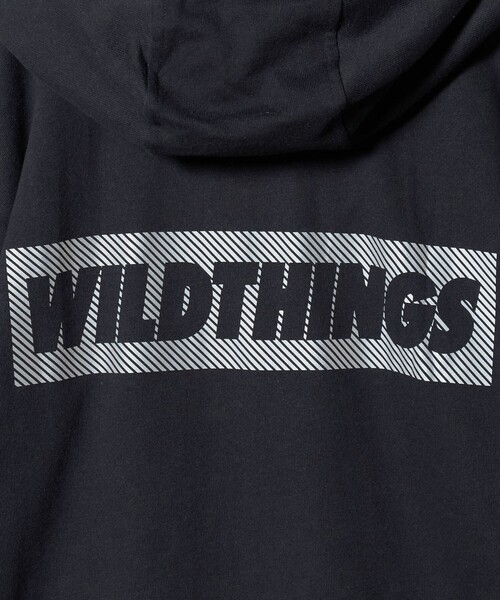 green label relaxing（グリーンレーベルリラクシング）の「【別注】＜WILD THINGS＞ パーカー / キッズ 140cm-160cm（パーカー・キッズ・グレー系/ネイビー・M(140-150cm)/L(160cm)）」の15枚目の写真