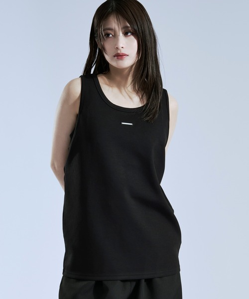Ellno Loset（エルノロゼット）の「【機能性付き】プレートツキタンクトップ（タンクトップ・メンズ・ブラック/オフホワイト・LARGE/MEDIUM/SMALL）」の19枚目の写真