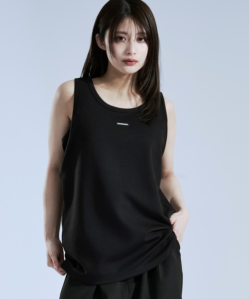 Ellno Loset（エルノロゼット）の「【機能性付き】プレートツキタンクトップ（タンクトップ・メンズ・ブラック/オフホワイト・LARGE/MEDIUM/SMALL）」の20枚目の写真