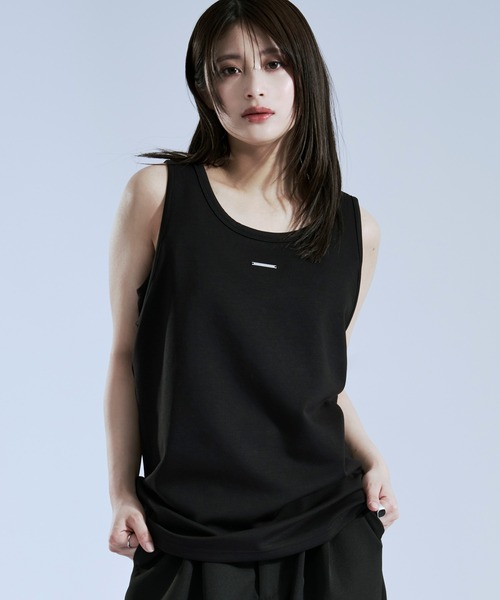 Ellno Loset（エルノロゼット）の「【機能性付き】プレートツキタンクトップ（タンクトップ・メンズ・ブラック/オフホワイト・LARGE/MEDIUM/SMALL）」の21枚目の写真