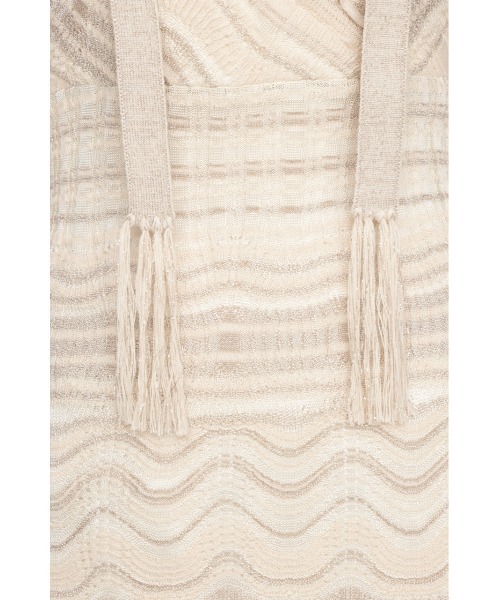 SLY(スライ)の「KNIT FRILL CAMI TOPS ニットフリルキャミトップス 春服 夏服(キャミソール・レディース・カーキ/ブラック/アイボリー・FREE)」の6枚目の写真