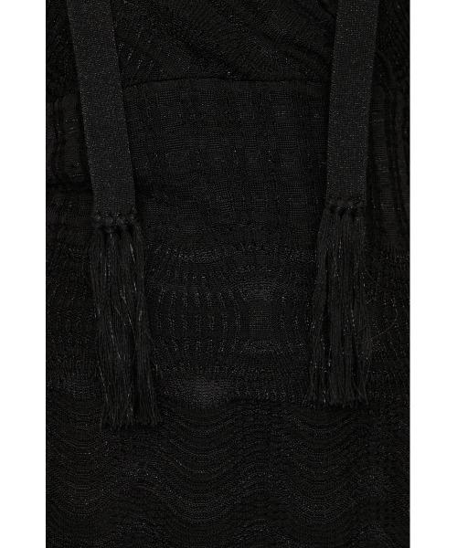 SLY(スライ)の「KNIT FRILL CAMI TOPS ニットフリルキャミトップス 春服 夏服(キャミソール・レディース・カーキ/ブラック/アイボリー・FREE)」の10枚目の写真