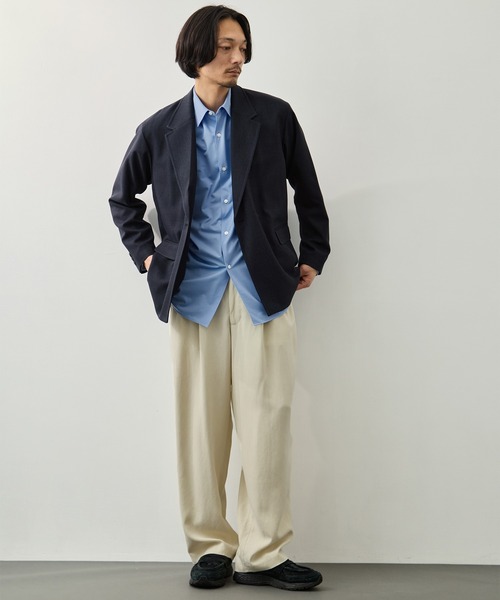 CITY TOKYO(シティトウキョウ)の「【CITY TOKYO】TWEED ダブルブレザー(テーラードジャケット・メンズ・ブラウン/ネイビー・1/2)」の7枚目の写真