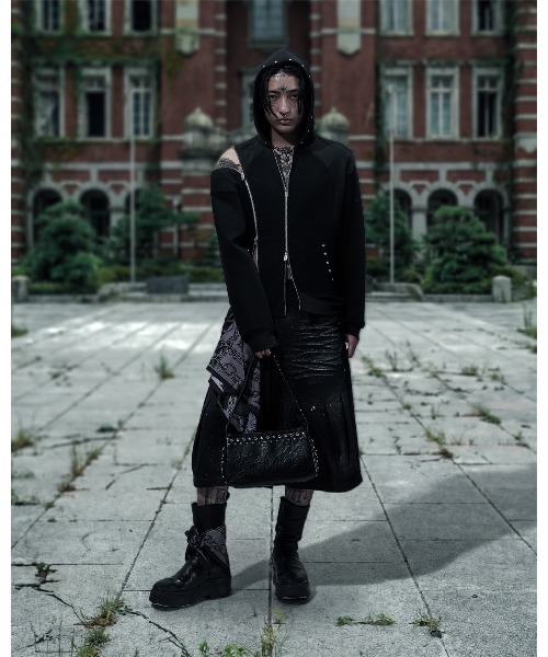 Thermal Multi-Zip Rebuild Hoodie/サーマルマルチジップフーディー