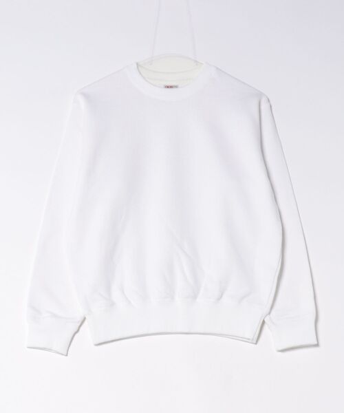 TONE SELECT WEAR（トーンセレクトウェア）の「CROSS&STITCH(クロスアンドステッチ) 10oz レギュラーウェイト スウェットシャツ トレーナー (SW2210)（スウェット・メンズ・レッド/ホワイト/ブルー系その他/ネイビー/サックスブルー/ブラック/オリーブ/イエロー系その他/グレー/ブルー・LARGE/MEDIUM/SMALL/X-LARGE）」の2枚目の写真