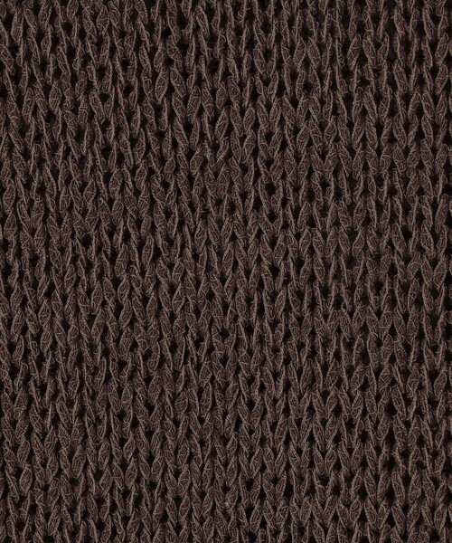 JAMES PERSE(ジェームスパース)の「オーバーサイズド コットンリネンニット WTAL3294(ニット/セーター・レディース・オフホワイト/ブラック/ブラウン・0)」の12枚目の写真