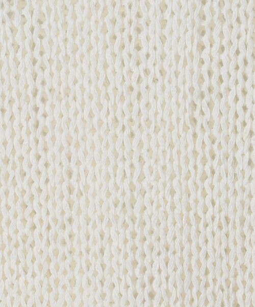 JAMES PERSE(ジェームスパース)の「オーバーサイズド コットンリネンニット WTAL3294(ニット/セーター・レディース・オフホワイト/ブラック/ブラウン・0)」の13枚目の写真