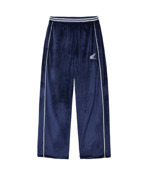 PHYPS MOTORCYCLE(フィップスモーターサイクル)の「Velvet Track Pants Navy(スウェットパンツ・レディース・その他・SMALL/MEDIUM/LARGE/X-LARGE)」の4枚目の写真