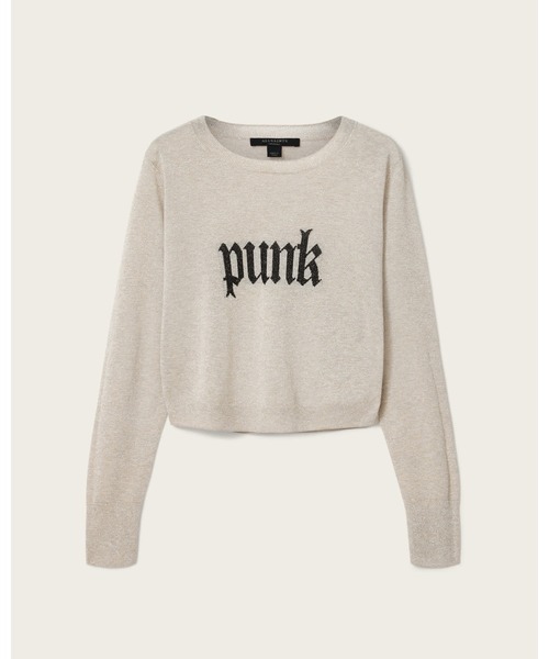 ALLSAINTS(オールセインツ)の「DEETZ KNITTED MOTIF JUMPER | DEETZ ニット モチーフ ニット・セーター(ニット/セーター・レディース・ホワイト・XS)」の7枚目の写真