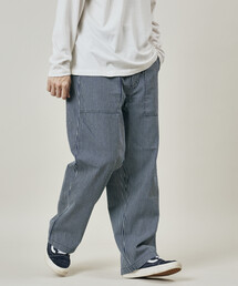 GUNG HO（ガンホー）の「GUNG HO/ガンホー 別注 ワイドストレート ファティーグパンツ/イージーパンツ（カーゴパンツ）」