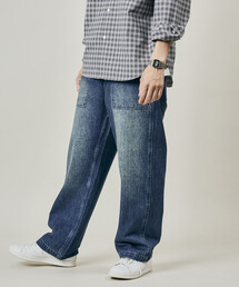 GUNG HO（ガンホー）の「GUNG HO/ガンホー 別注 ワイドストレート ファティーグパンツ/イージーパンツ（カーゴパンツ）」