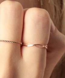 【BILAN】Double Cut Ring/ダブルカットリング