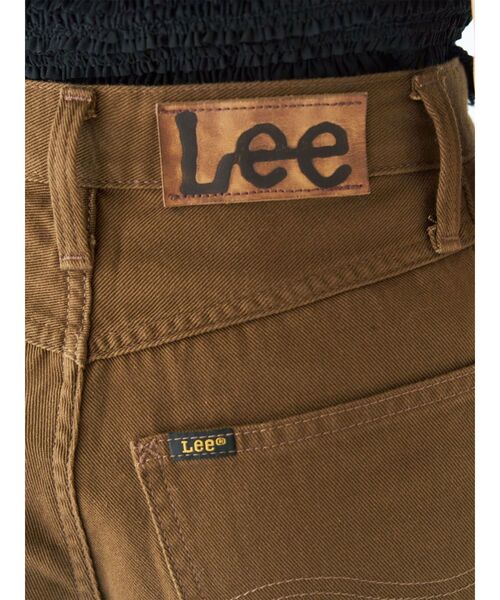 LAGUNAMOON(ラグナムーン)の「【Leeコラボ】セミワイドベルトデニムパンツ(デニムパンツ・レディース・ブラウン/インディゴブルー/ブルー・SMALL/MEDIUM)」の1枚目の写真