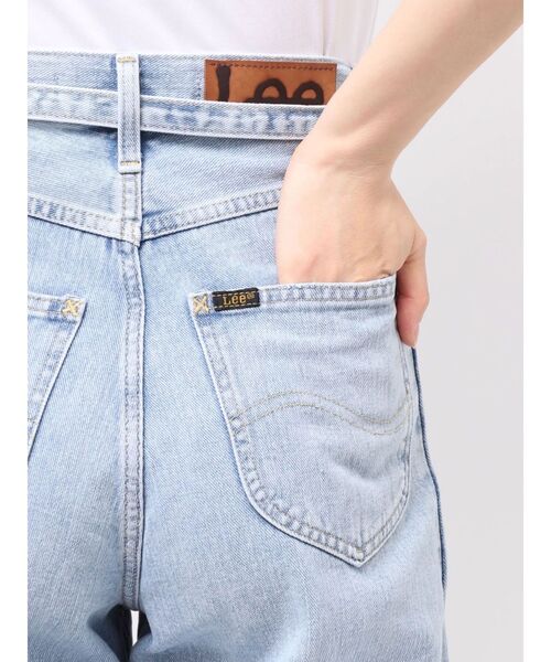 LAGUNAMOON(ラグナムーン)の「【Leeコラボ】セミワイドベルトデニムパンツ(デニムパンツ・レディース・ブラウン/インディゴブルー/ブルー・SMALL/MEDIUM)」の11枚目の写真