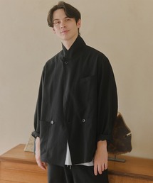 【MAISON CLUB】DRY TOUCH Easy Double Jacket / リネンライクドライタッチイージーシングルジャケット
