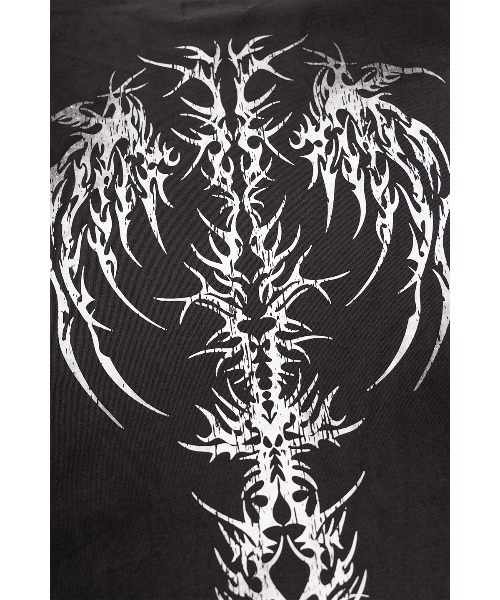 SUPPLIER（サプライヤー）の「Tシャツ｜Pierced Tribal Bones Tee｜SUPPLIER（Tシャツ/カットソー・メンズ・ブラック/グレー・SMALL/MEDIUM/LARGE/X-LARGE）」の12枚目の写真