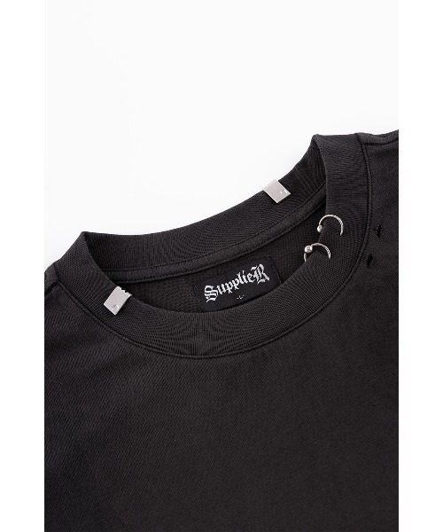 SUPPLIER（サプライヤー）の「Tシャツ｜Pierced Tribal Bones Tee｜SUPPLIER（Tシャツ/カットソー・メンズ・ブラック/グレー・SMALL/MEDIUM/LARGE/X-LARGE）」の11枚目の写真