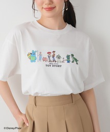 Honeys（ハニーズ）の「【ハニさら・接触冷感・UVカット】トイ・ストーリー/ゆるT（Tシャツ/カットソー）」