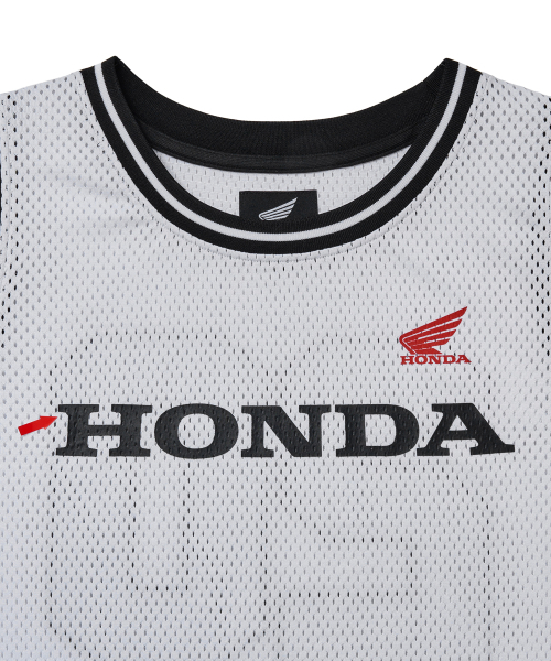 PHYPS MOTORCYCLE(フィップスモーターサイクル)の「Mesh 20 Jersey Sleeveless White(Tシャツ/カットソー・レディース・その他・MEDIUM/LARGE/X-LARGE)」の3枚目の写真