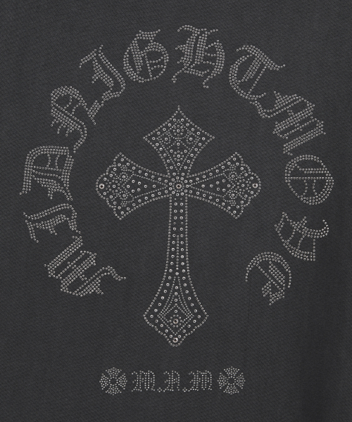 Midnight Move(ミッドナイトムーブ)の「cb cross t (dark grey)(Tシャツ/カットソー・レディース・その他・FREE)」の2枚目の写真