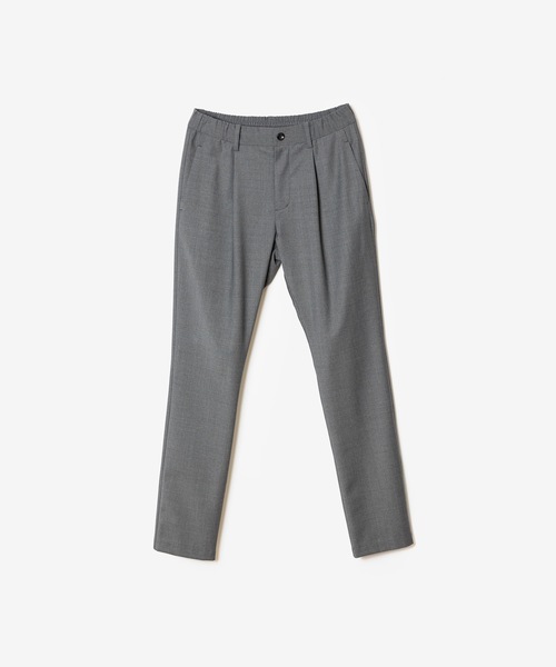 ATTACHMENT（アタッチメント）の「2/80 PE/WO ストレッチトロ レギュラーフィット 1タックトラウザーズ / 2/80 PE/WO STRETCH TRO REGULAR FIT 1TUCK TROUSERS（スラックス・メンズ・ネイビー/グレー/ブラック・4/3/2/1）」の7枚目の写真
