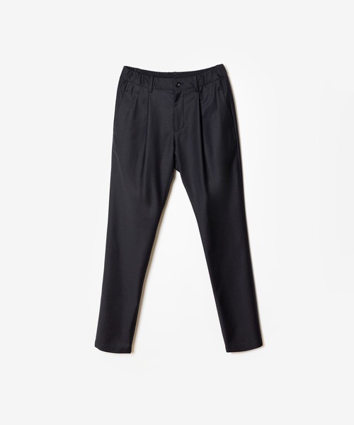 ATTACHMENT（アタッチメント）の「2/80 PE/WO ストレッチトロ レギュラーフィット 1タックトラウザーズ / 2/80 PE/WO STRETCH TRO REGULAR FIT 1TUCK TROUSERS（スラックス・メンズ・ネイビー/グレー/ブラック・4/3/2/1）」の11枚目の写真