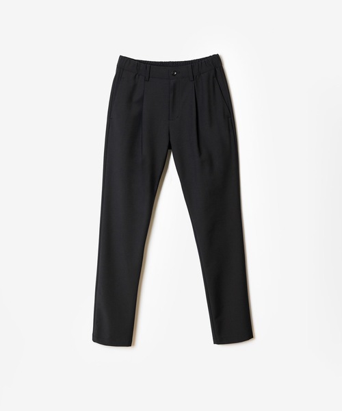 ATTACHMENT（アタッチメント）の「2/80 PE/WO ストレッチトロ レギュラーフィット 1タックトラウザーズ / 2/80 PE/WO STRETCH TRO REGULAR FIT 1TUCK TROUSERS（スラックス・メンズ・ネイビー/グレー/ブラック・4/3/2/1）」の4枚目の写真