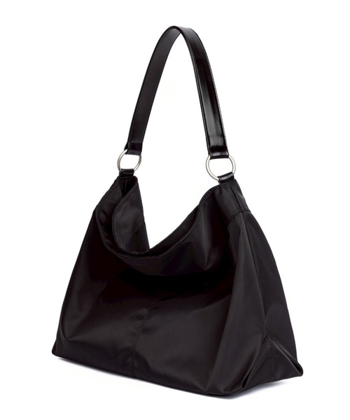 Never mind the XU / Chikashitsu+(ネバーマインド ザ エックスユー / チカシツプラス)の「【HAH ARCHIVE】Contour Shoulder Bag(Nylon) / 【ハーアーカイブ】コントゥアワンショルダーバッグ(ナイロン)(ショルダーバッグ・メンズ・ブラック・ONE SIZE)」の10枚目の写真
